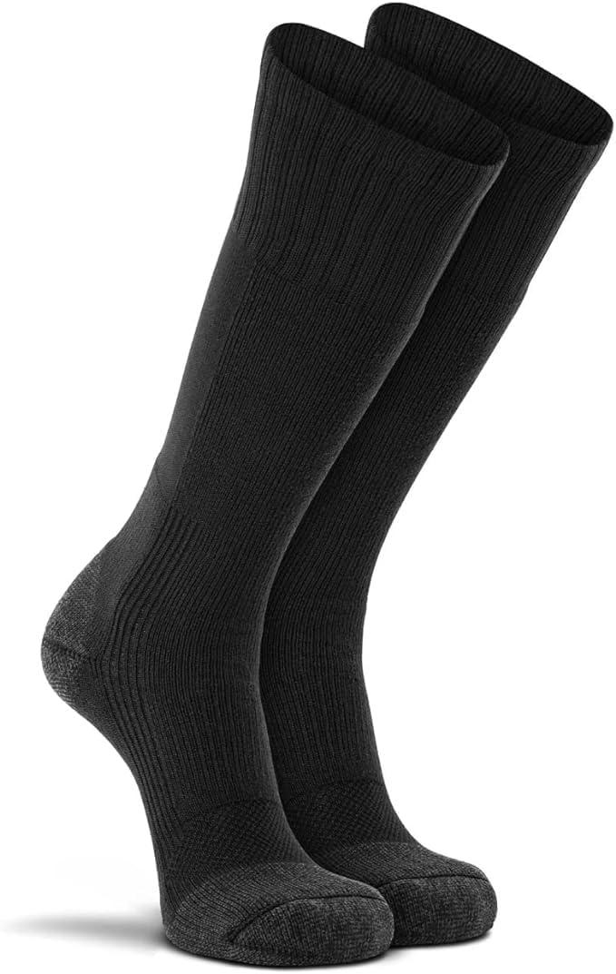 Fox River Tactical Boot Socks, Mid-Calf, Wick Dry, Quick Dry Fibers, Memory-Knit Construction, Shock Absorbing, Army Colors (Black)