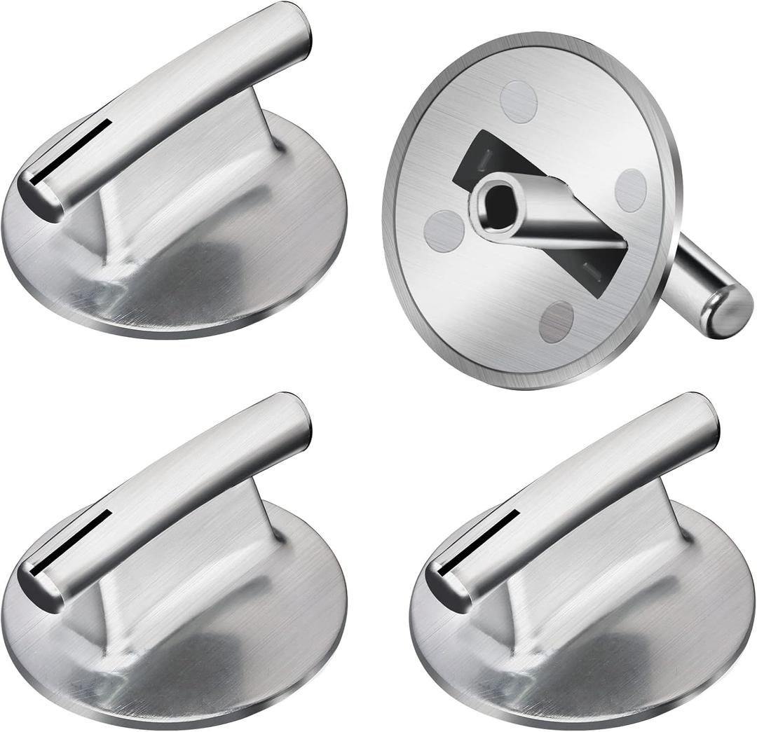 74010839 Cooktop Burner Knob for Whirlpool Jenn-Air JED8430BDB18 JED8430BDB JED8430BDF JED8430BDS JED8430BDF18 JED8430BDS18 Replaces WP74010839 7737P372-60