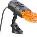 12 Volt Heater For Car 150W Fast Heating Cooling Fan Defogger & Defroster 360 Rotation Portable Car Heater That Plugs Into Cigarette Lighter Small Air Heat 202507 (Black)