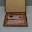 Money Saving Box Piggy Bank for Adults Kids 10000 Savings Challenge Box Money box Wooden Reusable Savings Box With $10000 5000 3000 2000 1000 500 Target Best Gift for Kids Adult Friends(8 Sheets,Brown)