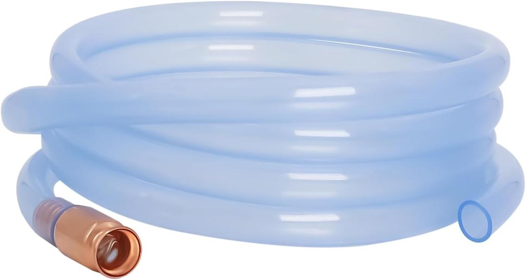 wadoy Shaker Siphon Hose 1/2",Gas Siphon Pump for Gasoline/Fuel/Water Transfer,Safety Self Priming Hose (10ft)