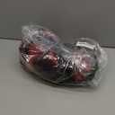 AQOTHES Red Black Plaid Christmas Throw Pillow Covers 20x20 Inch Set of 2, Boucle Decorative Pillow Covers, Cozy Fluffy Home Living Room Farmhouse Decor for Sofa Couch Bed