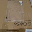 GO&SO White Bell Lamp Shades Set of 2 Small Beside Lampshades- 6" Top x 13" Bottom x 9.8" High(Spider) Traditional Linen Lamp Shade for Table Lamps - Replacement Lampshade - Assembly Required