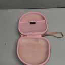 Headphone Case Compatible with Glynzak/ BERIBES/ TOZO/ KVIDIO/ Beats/ Soundcore Anker/ JBL Noise Cancelling Over-Ear Headphones, Rose Gold
