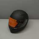 OUMURS DOT Modular Motorcycle Full Face Helmet Flip-Up Dual Visor, Lightweight & DOT Approved, Matte Black (Medium, Modular Helmet With Rear LED Lights)