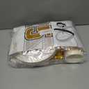 Graduation 2025 Decorations Tableware, 189pcs White Gold Graduation Plates and Napkins Cups for Congrats Grad Class Of 2025 Graduation Party Supplies, Serves 25