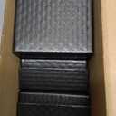 Sasylvia 24 Pcs Jewelry Gift Boxes, 3 x 3 x 1.4 Inches Small Gift Boxes Necklace Case Bulk for Jewelry Mother's Day(Black)