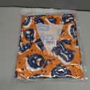 Men Halloween Shirt Fun Pumpkin Print Button Up Shirts Casual Hawaiian Short Sleeve Shirt Holiday Aloha Shirts (Orange, XXL)