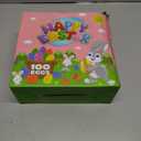 200 Pack 3 Inch Large Fillable Plastic Easter Eggs Bulk Include 6 Surprise Golden Eggs, Bright Color Empty Easter Eggs for Easter Hunts, Basket Stuffers Fillers, Easter Party Favors Classroom Prize