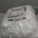 Utopia Bedding Duvet Cover King Size - 3 Piece with Zipper Closure - 1 Comforter Cover 104X90 Inches & 2 Pillow Shams 20X36 Inches (White) Comforter Not Included