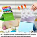 EpenGo Acrylic Paint Markers Set | Professional Art Marker & Paint Pens - Markers for School & Coloring | 60 Colors for Rock/Glass/Wood/Paper/Ceramic DIY Crafts (24-Color Set)