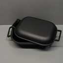 KUHA Cast Iron Bread Pan with Lid - Black Heavy Duty Cast Iron Loaf Pan for Homemade Breadmaking - Pre-seasoned Bread Oven