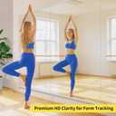 Home Gym Mirror - 48x24 Inch, 2PCS Frameless Tempered Glass Full Body Mirror for Wall Mount - Ideal for Yoga, Workout, Bedroom, Dance Studio (Silver)