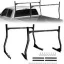 Truck Ladder Racks, Extendable Steel Truck Ladder Rack fit Most Truck Bed Ranging from 46" to 71" Wide, 800Ibs Capacity for Kayak, Surfboard, Lumber, Ladder