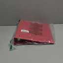 Samsill Durable 2 Inch Binder, Made in The USA, D Ring Binder, Customizable Clear View Cover, Ruby Red, Holds 475 Pages
