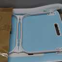 Laptop Bed Desk, Foldable Lap Desk, Portable Lap Table, Laptop Stand with Cup Holder, Tablet Slot & Lifting Handle for Work, Write, Draw & Eat on Bed, Sofa or Couch - Blue