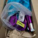 Forearm Crutches Pair Folding Forearm Crutches Anti-Drop Cuff Reduces The Hassle of Picking Up Forearm CrutchComfortable Grip and Wear-Resistant, Non-Slip Forearm Crutches (Violet)