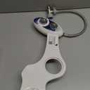 LUXE Bidet NEO 120  Single Nozzle, SelfCleaning, NonElectric Bidet Attachment for Toilet Seat, Adjustable Water Pressure, Rear Wash (Blue)