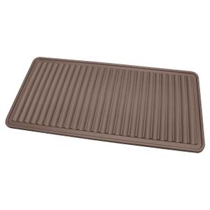 WeatherTech Indoor/Outdoor Solid Doormat – Heavy-Duty All-Weather Protection (18" x 36", Brown)