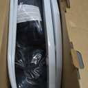 Baby Swing, Electric Infant Swing with Remote Control, 5 Speed Adjustable, Machine Washable Seat, 5 Point Safety Harness, Bluetooth Music, Portable Swing for Babies (Black)