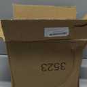 Hedume 4 Pack Plastic Storage Bins with Handle, BPA-Free Kitchen Pantry Cabinet Refrigerator Food Storage Organizer for Snacks, Food, Produce, Pasta