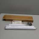 Sliding Door Security Bar, 17-50 inch Adjustable, Window Security Bar with Rubber Tips, Sliding Door Lock Bars, for Window Safety Bars Home Apartment Safety, Home Apartment Patio Heavy Duty Interior