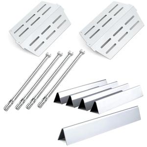 Genesis E-330 Grill 4 Burner 62752 7620 7621 Flavorizer Bars 65505 Heat Deflectors Replacement Parts for Weber Genesis Grill Parts 300 Series with Front Control E-310 E-320 S310 S320 S-330 EP310 EP320