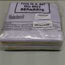 Moinchore 24 Pcs Beeswax Candle Making Kit, 8 x 8 Inch Vibrant Colors Beeswax Sheet for Candle Making with 1 Roll Cotton Wick, DIY Craft Rolling Supplies for Christmas Handmade Crafts Gift(Multicolor)