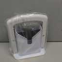 Bagel Slicer, Perfect for Bagels, Safe Grip, Safety Shield, Bagel Cutter Stainless Steel, Universal Slicer (White)