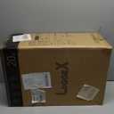 Carry On Luggage 22x14x9 Airline Approved, FLO5 Expandable Polycarbonate Suitcase with Front Pocket (FX-Core, Blue, 20 Inch)