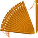 Grassman 16 Pack Tent Stakes, 7075 Aluminium Tent pegs, Heavy Duty Lightweight Ground Pegs, Durable and Safe Metal Camping Spikes, Orange