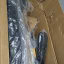 Marsail Ergonomic Mesh Office Chair High Back Desk Chair Adjustable Lumbar Support with Headrest Flip-Up Liftable Arms Swivel Computer Task Chair for Big and Tall People (Ink Black)