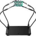 Helping Hands Soldering Station,soldering tools,Soldering Holder Metal Circuit Board Holder 4 Flexible Metal Arms Magnetic Helping Hand for Electronic Repair Soldering Jewelry Crafts