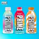 PRIME HYDRATION Variety, Dragonfruit Fusion, Orange Swirl, & Future Freeze Sports Drinks, Electrolyte Enhanced to Replenish Fluids, Zero Added Sugar, B Vitamins, Antioxidants, 12 Fl Oz, 15 Pack (EXP 05/26/27)
