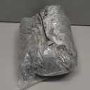 Honeydak Ribbed Rabbit Fur Stuffed Animal Storage Bean Bag Chair Cover (No Filler) Comfy Bean Bag Cover Without Filling or Home Bedroom Decor Organizing Plush Doll Textile Holder (Light Gray,M)