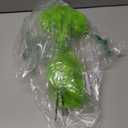 Vloso 6 Pcs Christmas Tree Topper,17 Inch Christmas Tree Ornament,Green Furry Christmas Picks for Tree Decorations