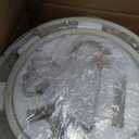 20Hand Woven Rattan Chandelier Boho Pendant Light Adjustable Coastal Pendant Light for Kitchen Island Dining Living Room, White, UL Listed