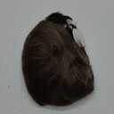 SEVENCOLORS Short Hair Wigs with Bangs Dark Brown Mixed Blonde Pixie Cut Wig for Women Straight Synthetic Fiber Wigs