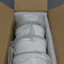 12 oz Ramekin Oven Safe, Creme Brulee Ramekins with Lids, Small White Ceramic Ramekin, Mini Baking Bowls with Cover Set of 4, Ramekins Assorted Sizes