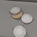 OPOX 54PCS Castor Oil Patches, Castor Oil Pack Wrap Organic Cotton, Suitable for The Navel Disposable Self Patch, Bottom & Sides are Leak-Proof, Breathable & Portable, No Wash - Khaki