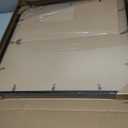 20x20 Picture Frame Set of 2, Black Square Photo Frames High Transparent Wall Gallery Desktop Horizontal Vertical for Canvas Collage Photo Poster Certificate 20 x 20 inches