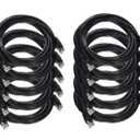 iMBAPrice 10' Cat5e Network Ethernet Patch Cable, 10 Pack, Black (IMBA-CAT5-10BK-10PK)