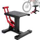 600Lbs Capacity Stand No Hydraulic Dirt Bike Stand Lift-Red