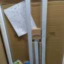 Rolling Whiteboard on Wheels, 24"x40" Double-Sided Dry Erase Board with Stand, Magnetic Rolling White Board, Reversible Standing Mobile Whiteboard, School Supplies, Classroom, Office, Home