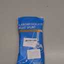 Upgraded Plantar Fasciitis Night Splint, Adjustable Straps Plantar Fasciitis Relief, Supportive Foot Braces with Arch Cushion for Achilles Tendonitis, Foot Drop & Heel Spur Pain Relief Day & Night (Black) (One Size)