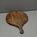 VERSAINSECT nd carved round Chopping & Serving Tray for kitchen, dining table and outdoor SIZE 17x12.5x0.95 inch