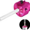 PVC Pipe Reamer 1-Inch Head,PVC Fitting Saver with 1/4-Inch Hex Shaft,Socket Saver Plastic Pipe Fitting Reamer Plumbing Tool for Schedule 40 CPVC ABS Scoket Hub Removing,Fit 1/2" Drills