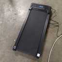 Niceday Walking Pad Treadmill with 10% Auto Incline, 400lbs Capacity, Under Desk Treadmill for Home Office, 3HP Super Quiet, Magnetic Remote & Preset Goals (Black-Orange)