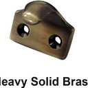 QCAA Forged Brass Heavy Duty Sash Lift, Matte Black, 2 Pack, Made in Taiwan