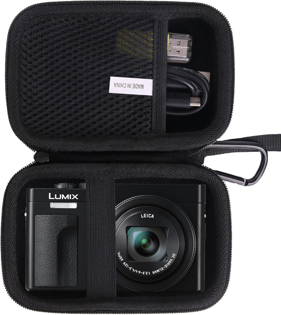 Hard EVA Carrying Storage Case Compatible with Panasonic LUMIX ZS99 Camera/DC-ZS70 /ZS80 /ZS60 /ZS100 Digital Camera,Protective Travel storage box